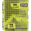 RYOBI 101 stk. bore- og drivsett tilbehør Z800T818