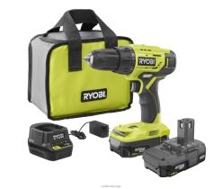 RYOBI 18v en+ 2-trinns 1/2 drill/driversett elektroverktøy Z800T34