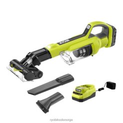 RYOBI 18v en+ drevet børstehåndstøvsugersett rengjøring Z800T557