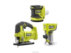 RYOBI 18v ett+ 3-verktøyskombinasjon elektroverktøy Z800T868
