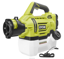 RYOBI 18v one+ 1/2 gallon elektrostatisk sprøytesett rengjøring Z800T616