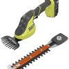 RYOBI 18v one+ 2-i-1 skjærbusksett utendørs Z800T331