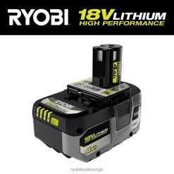 RYOBI 18v one+ 4ah litium-ion høyytelsesbatteri batterier og ladere Z800T690
