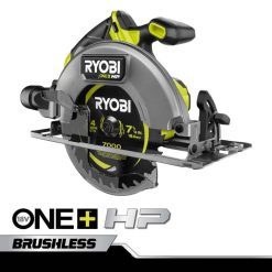 RYOBI 18v one+ hk børsteløs 7-1/4 sirkelsag elektroverktøy Z800T70