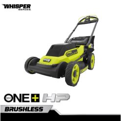 RYOBI 18v one+ hk børsteløs whisper serie 20 gressklippersett utendørs Z800T235