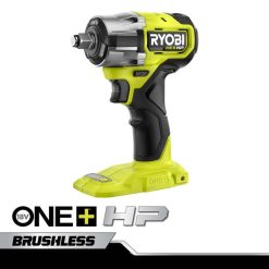 RYOBI 18v one+ hk kompakt børsteløs 4-modus 1/2 slagnøkkel elektroverktøy Z800T46