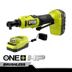 RYOBI 18v one+ hk kompakt børsteløst 3/8 høyhastighets skrallesett elektroverktøy Z800T56