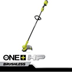 RYOBI 18v one+ hp børsteløs strengtrimmer/kantklippersett utendørs Z800T291