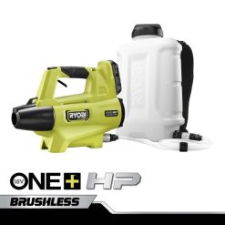 RYOBI 18v one+ hp ryggsekkblåser/sprøytesett rengjøring Z800T612