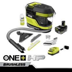 RYOBI 18v one+ hp swiftclean mellomstor spotrensesett rengjøring Z800T563