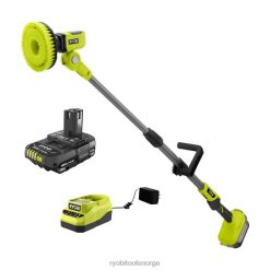 RYOBI 18v one+ teleskopkraftskrubbersett rengjøring Z800T568