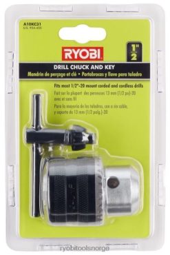 RYOBI 1/2 borchuck og nøkkel tilbehør Z800T814