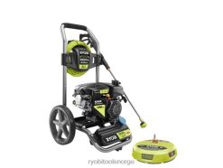RYOBI 3200 psi kohler gass høytrykksvasker med 15 overflaterens utendørs Z800T385