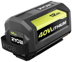 RYOBI 40v 12ah høykapasitets batteri batterier og ladere Z800T708