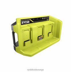 RYOBI 40v 3-ports hurtiglader batterier og ladere Z800T700