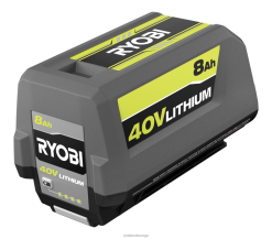 RYOBI 40v 8ah batteri batterier og ladere Z800T707