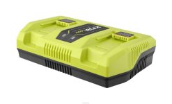 RYOBI 40v dobbel port hurtiglader batterier og ladere Z800T697