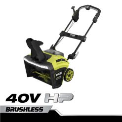 RYOBI 40v hk børsteløs 21 snøfresersett utendørs Z800T431