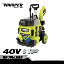 RYOBI 40v hk børsteløs whisper serie 2000 psi høytrykkspyler utendørs Z800T372