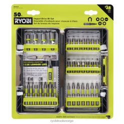 RYOBI 50 stk. slagdrivbitsett tilbehør Z800T826
