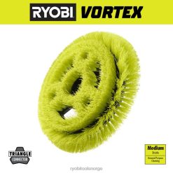 RYOBI 7 virvelbørste med medium bust rengjøring Z800T579