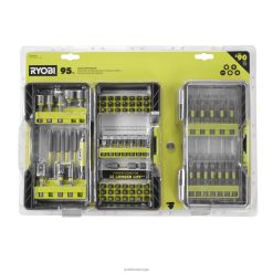 RYOBI 95 stk. støtkjøringssett tilbehør Z800T822