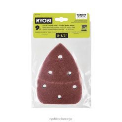 RYOBI 9 stk. 5-1/2 hjørne kattsliper sandpapir tilbehør Z800T769