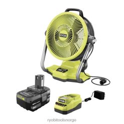 RYOBI ett+ 18v trådløs hybrid 12 duggekanonsett med (1) 4,0 ah batteri og lader belysning livsstil og rekreasjon Z800T500