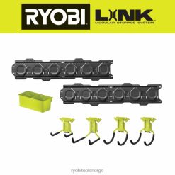 RYOBI lenke 7 stk. veggoppbevaringssett Oppbevaring Z800T648