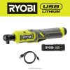RYOBI usb litium 3/8 skrallesett elektroverktøy Z800T53