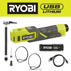 RYOBI usb litium høytrykkspumpesett belysning livsstil og rekreasjon Z800T487