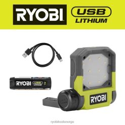 RYOBI usb litium led flip lyssett belysning livsstil og rekreasjon Z800T505