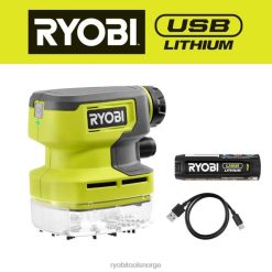 RYOBI usb litium skrivebordsvakuumsett rengjøring Z800T555