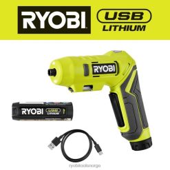 RYOBI usb litium skrutrekkersett elektroverktøy Z800T67